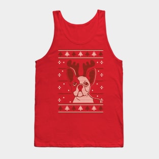 Christmas Pug Tank Top